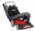 Troy-Bilt 24 in. Leaf Vacuum Head 1.5 in. Chipping Capacity Gas Powered Chipper Shredder Vacuum with High Rear Wheels