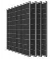 Renogy 4pcs 320-Watt Monocrystalline Solar Panel for RV Boat Shed Farm Home House Rooftop Residential Commercial House