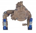 Febco 825YA Angle RPZ Backflow Preventer 1 in. FPT | FE825YA-100
